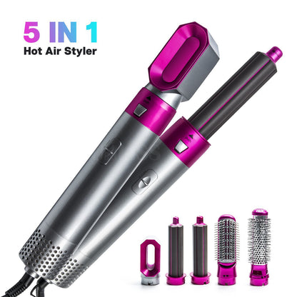 5-in-1 Hot Air Hair Styler & Multi-Styling Kit