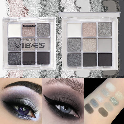 Colour Vibes Eye shadow Palette | Highly Pigmented Blendable Eye Makeup Palette