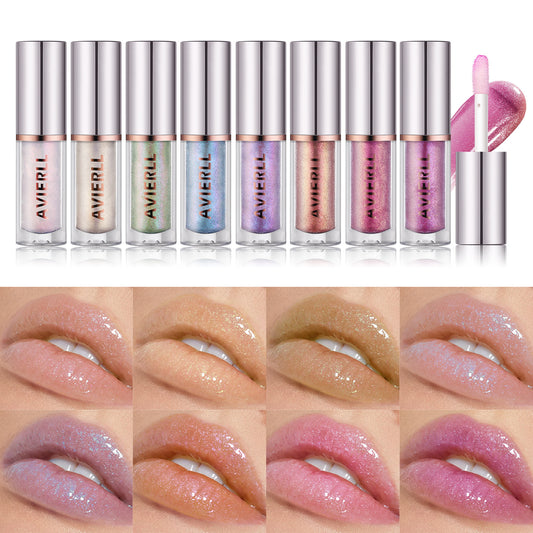 Avierll Glitter Lip Gloss | Hydrating Glitter Lip Gloss