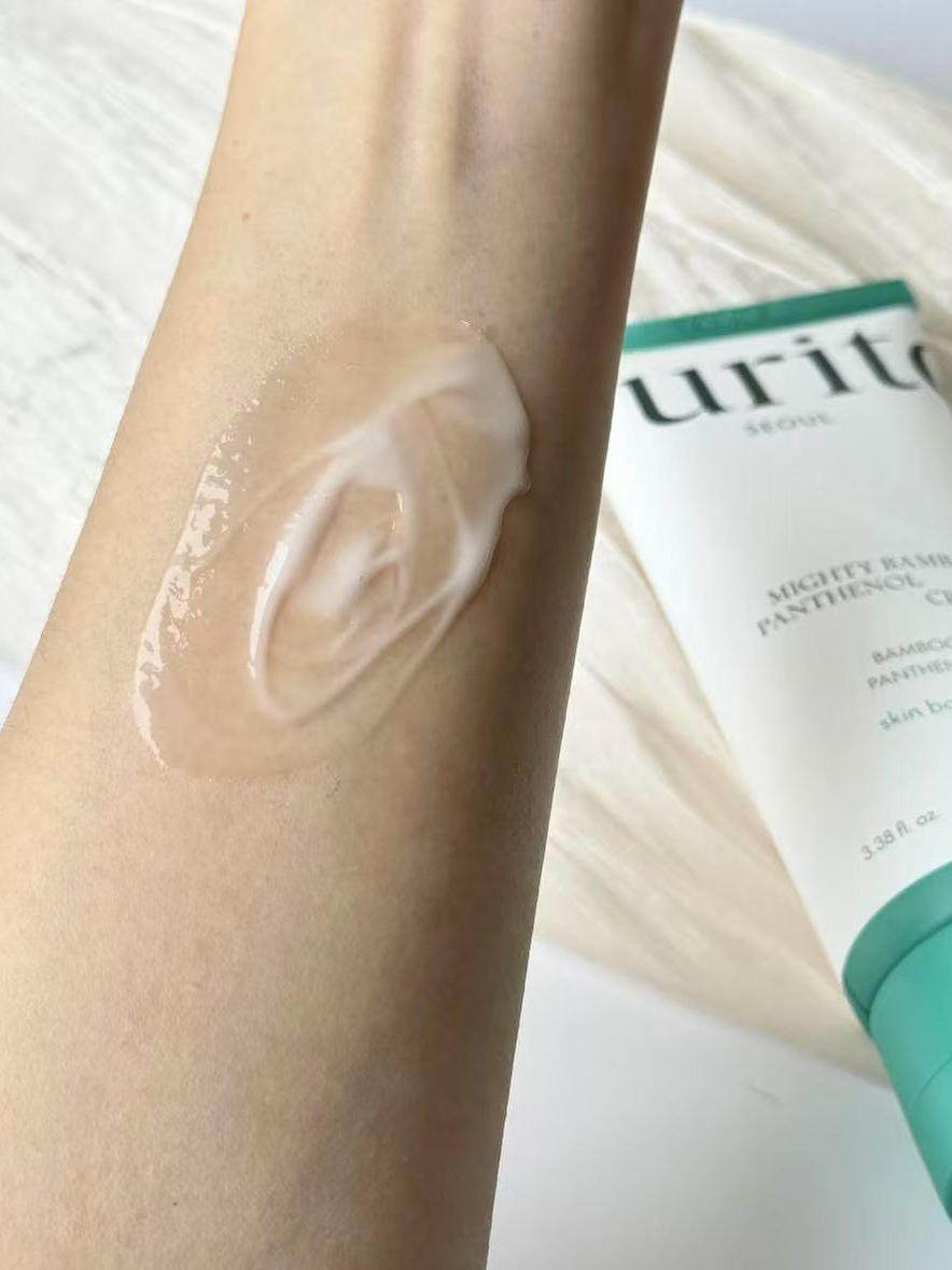 PURITO SEOUL Mighty Bamboo Panthenol Cream | Hydrating Barrier Repair Moisturizer