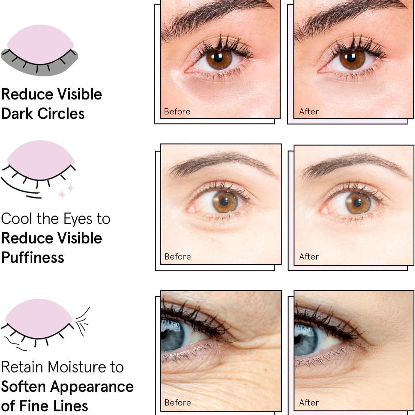 Dream Come Blue Illuminating Eye Masks | Hydrating Under Eye Patches 24 Pairs