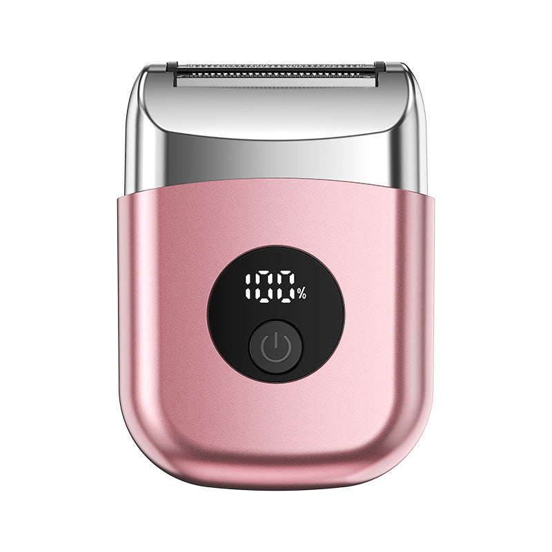 Mini Electric Foil Shaver | Rechargeable Pocket Hair Remover with LED Display