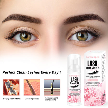 Eyelash Shampoo Cleanser | Gentle Lash Extension Cleanser & Lash Wash
