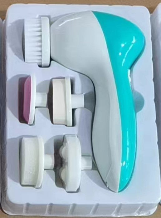 5-in-1 Facial Cleansing & Beauty Care Massager | Deep Cleansing Face Brush Set