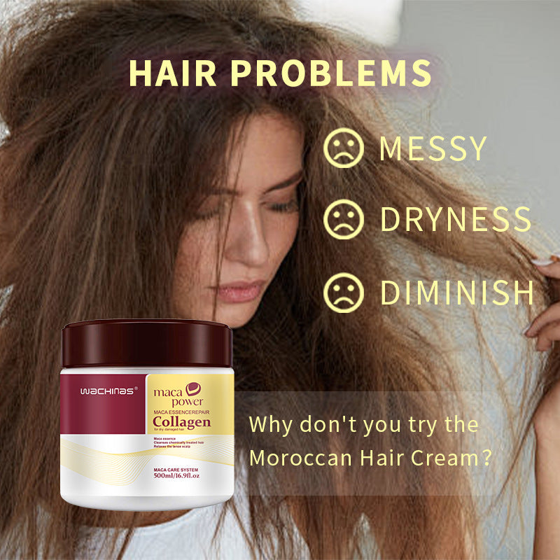 WACHINAS Maca Power Collagen Essence Repair Hair Cream 50ml