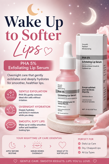 PHA 5% Exfoliating Lip Serum