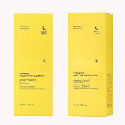 Medicube Kojic Acid Turmeric Night Wrapping Mask | Brightening Overnight Sleeping Mask