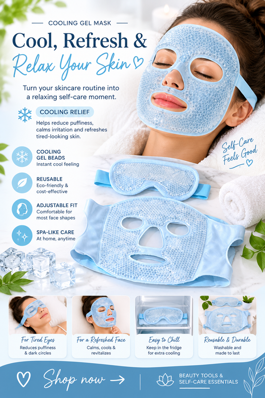 Reusable Hot & Cold Face & Eye Mask