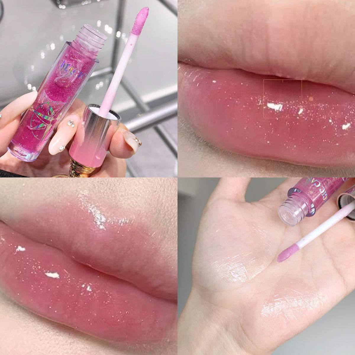 Hydrating Shimmer Lip Gloss – High Shine Lip Plumper  Product Description