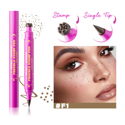 Dual-Ended Freckle Stamp Pen | Natural Faux Freckles & Beauty Mark Pen