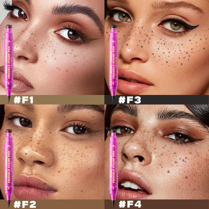 Dual-Ended Freckle Stamp Pen | Natural Faux Freckles & Beauty Mark Pen