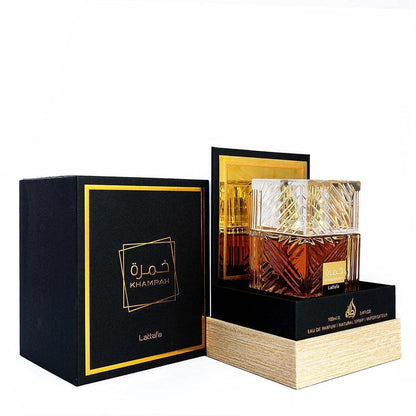 Lattafa Khamrah & Khamrah Qahwa Eau de Parfum | Spiced Vanilla & Coffee Unisex Fragrances