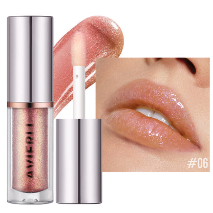 Avierll Glitter Lip Gloss | Hydrating Glitter Lip Gloss