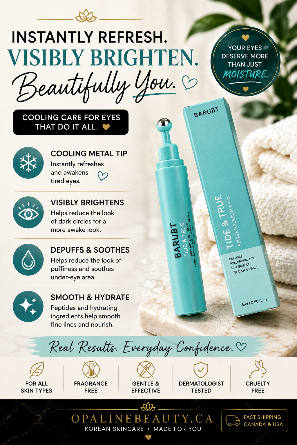 Barubt Tide Capsule Eye Serum – Hydrating Eye Care