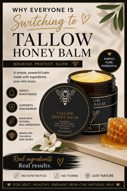 Tallow Honey Balm