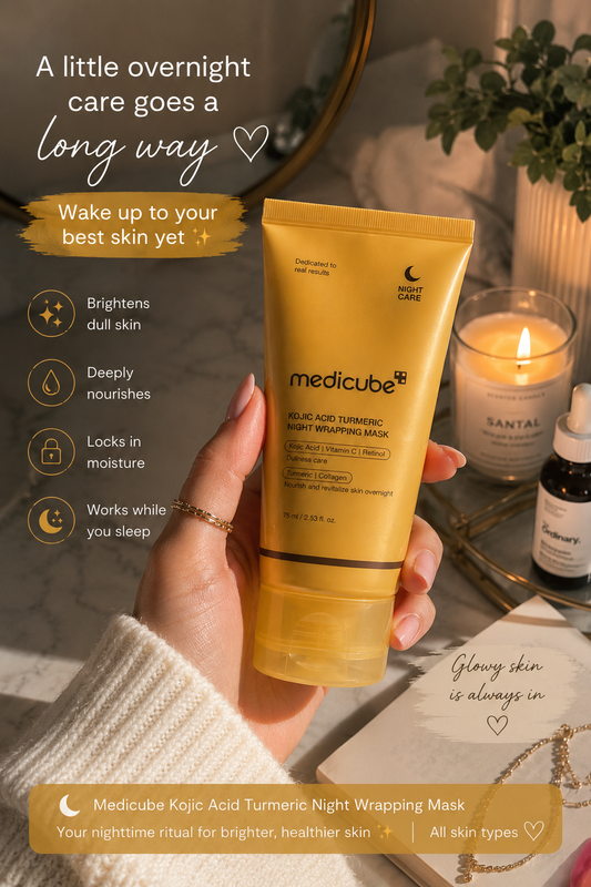 Medicube Kojic Acid Turmeric Night Wrapping Mask
