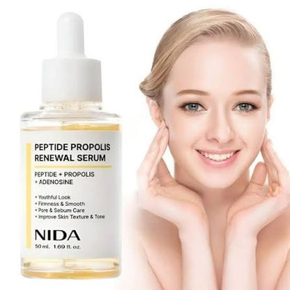 Nida Cica HA Hydrating Serum | Hyaluronic Acid, Peptides & Propolis Serum