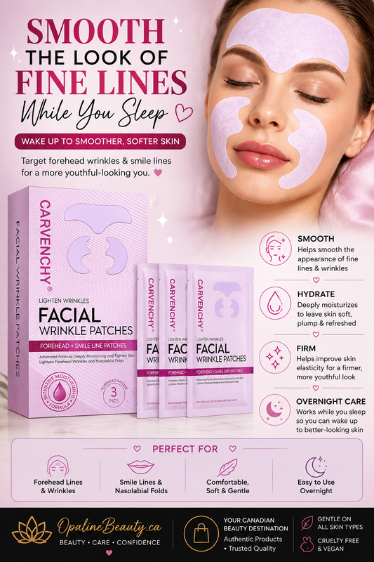Facial Wrinkle Patches – Forehead & Smile Line Patches