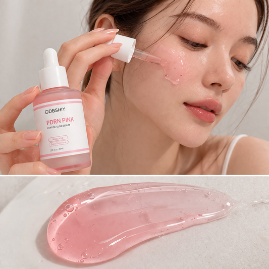 DDBSHIY PDRN Pink Serum | Hydrating Brightening Serum for Radiant-Looking Skin