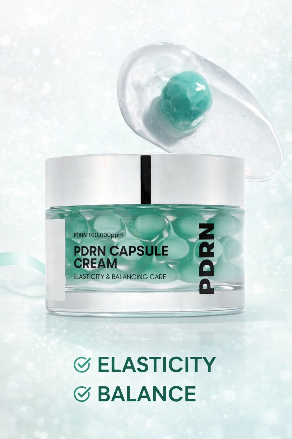 PDRN Capsule Cream | Deep Hydration & Skin Barrier Support Moisturizer