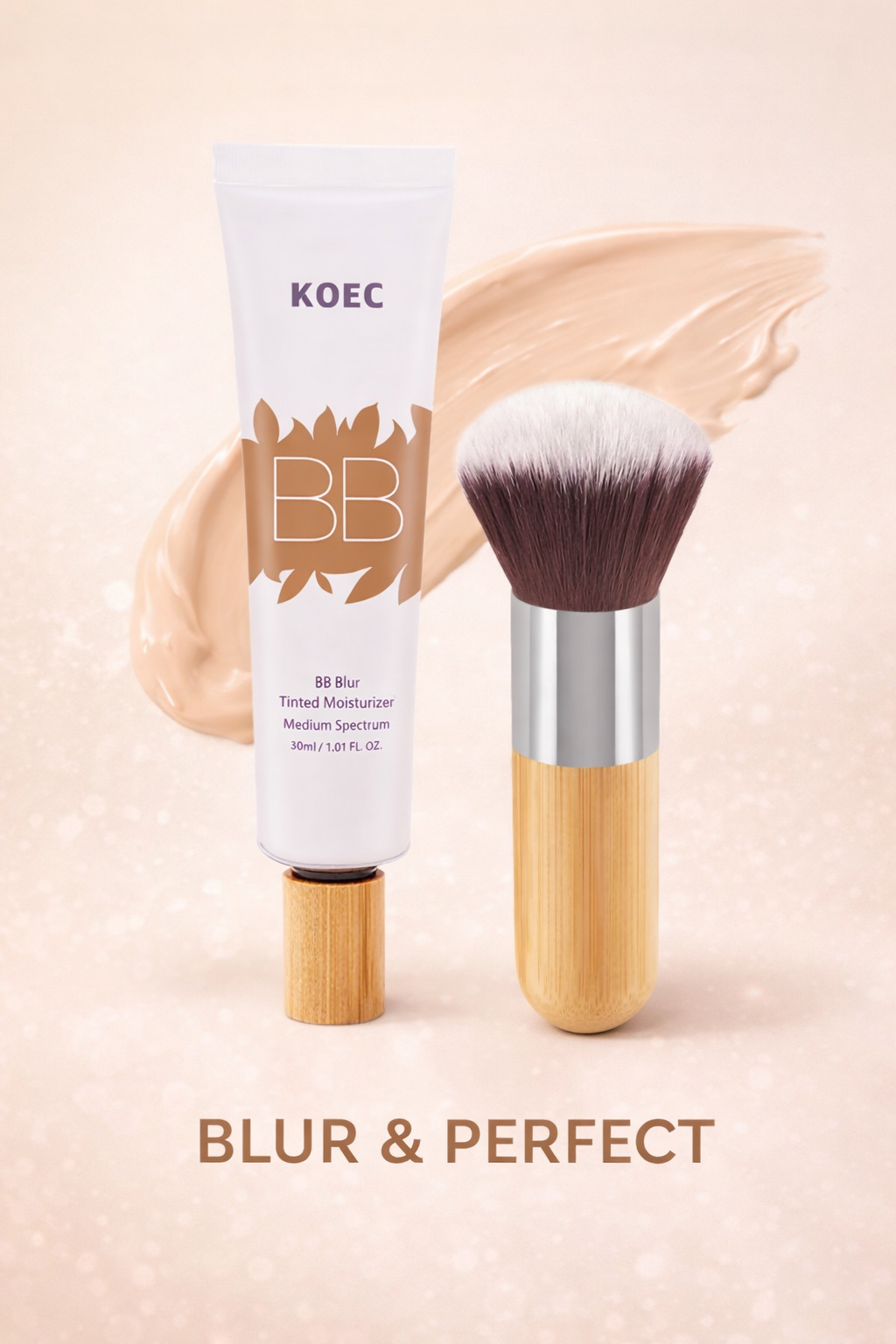KOEC BB Cream | Lightweight Hydrating Full Coverage BB Cream