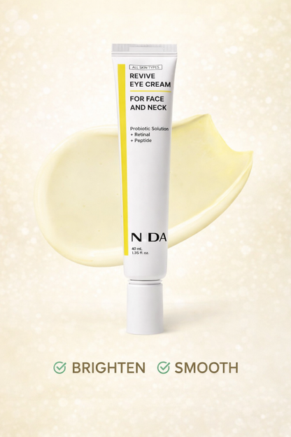 NIDA Revive Eye Cream | Hydrating Eye Cream for Dark Circles & Puffiness