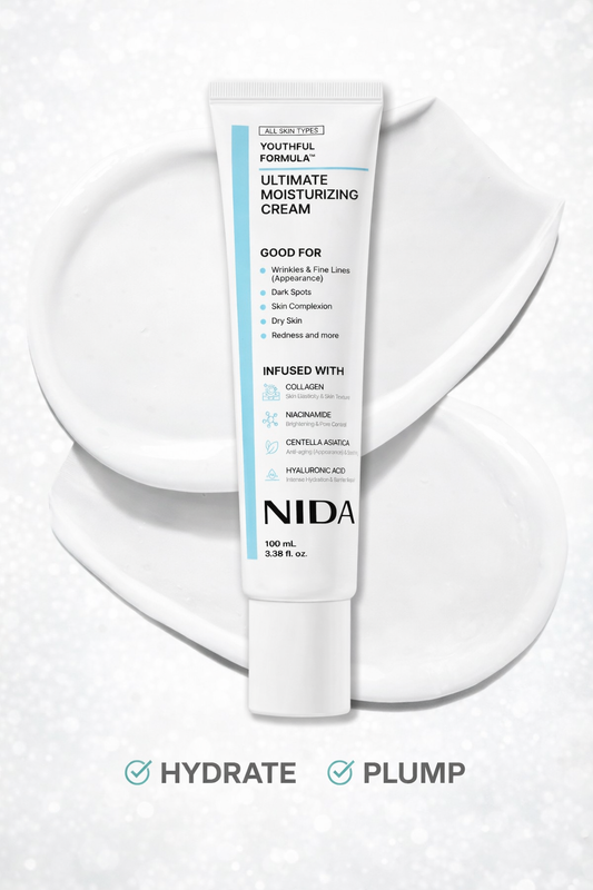 NIDA Youthful Formula Serum | Hydrating Peptide Serum for Radiant-Looking Skin