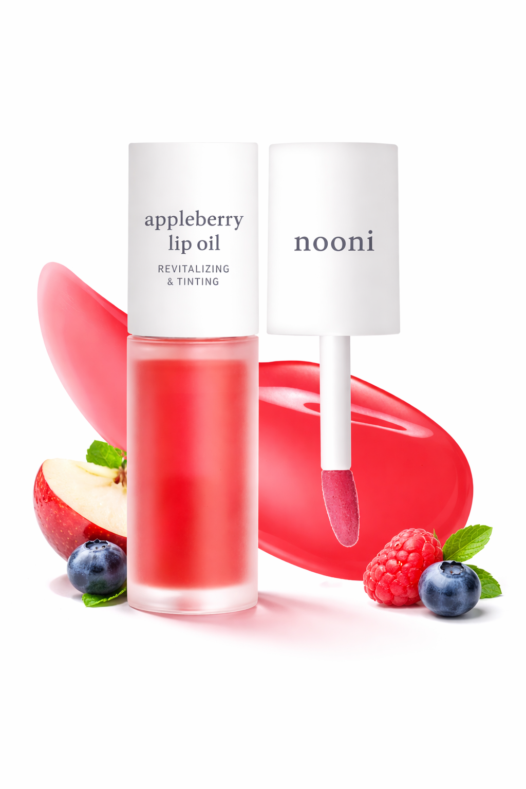 NOONI Lip Oil | Hydrating Glossy Lip Oil for Soft Smooth Lips