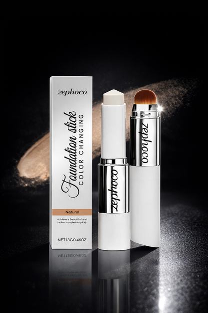 ZEPHOCO Colour Changing Foundation Stick | Adaptive Full Coverage Foundation