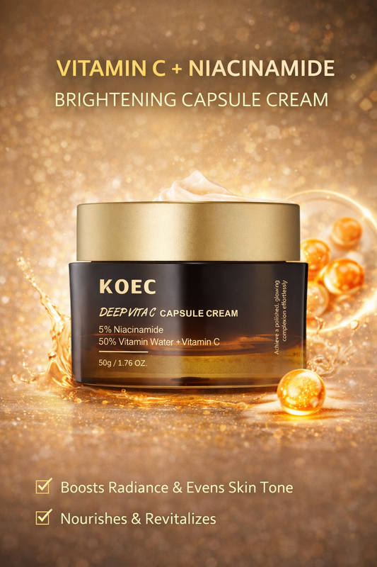 KOEC Deep Vita C Capsule Cream | Brightening Vitamin C Moisturizer