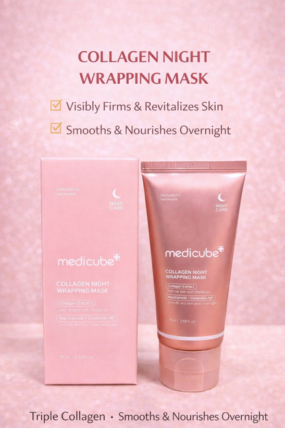 Medicube Collagen Night Wrapping Mask | Overnight Hydration & Firming Care