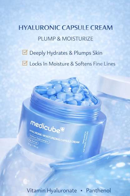 Medicube Moisturizing Capsule Cream | Deep Hydration Face Moisturizer