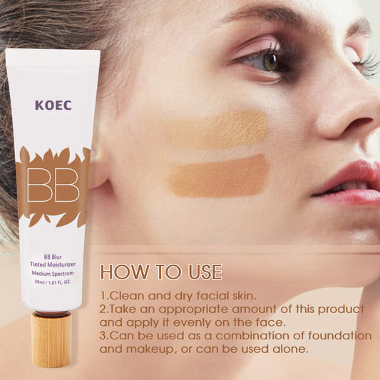 KOEC BB Cream | Lightweight Hydrating Full Coverage BB Cream