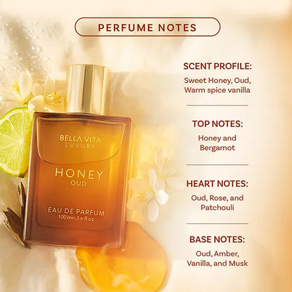 Bella Vita Luxury Honey Perfume | Honey Floral Women's Perfume
