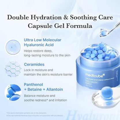 Medicube Moisturizing Capsule Cream | Deep Hydration Face Moisturizer