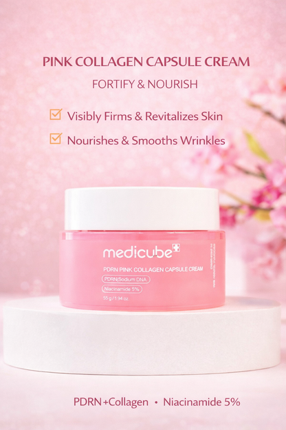 Medicube PDRN Pink Capsule Cream | Hydrating Korean Moisturizer