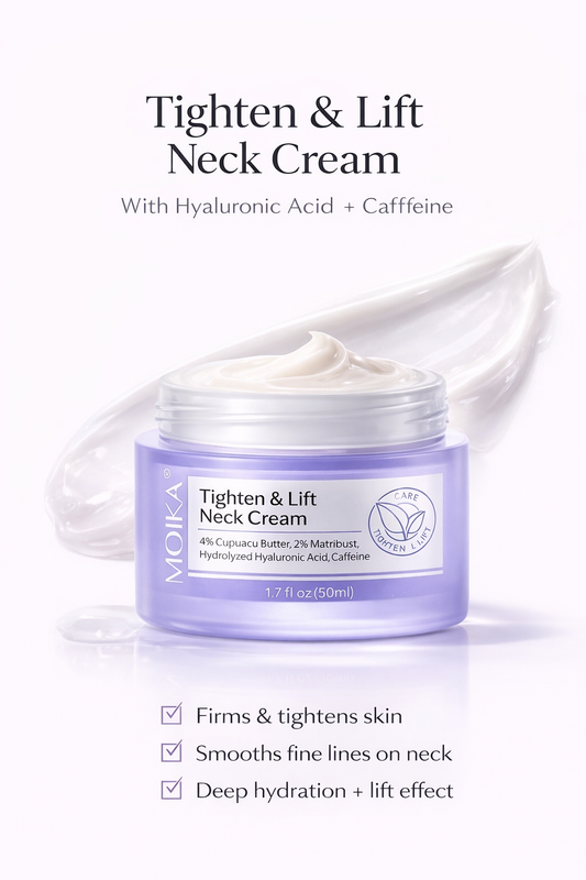 Moika Tighten & Lift Neck Cream | Firming Hydration for Neck & Décolleté