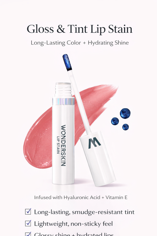 Wonderskin Lip Stain | Long-Lasting Transfer-Resistant Lip Colour