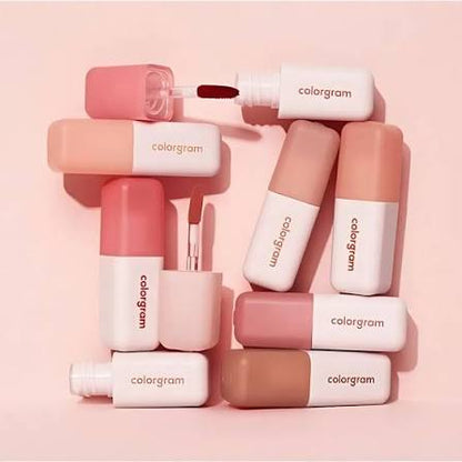 Colour Gram Matte Lip Glaze | Long-Lasting Velvet Matte Lip Colour