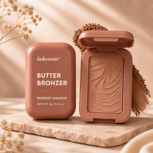 Lakerain Butter Bronzer | Silky Smooth Natural Sun-Kissed Glow Bronzer