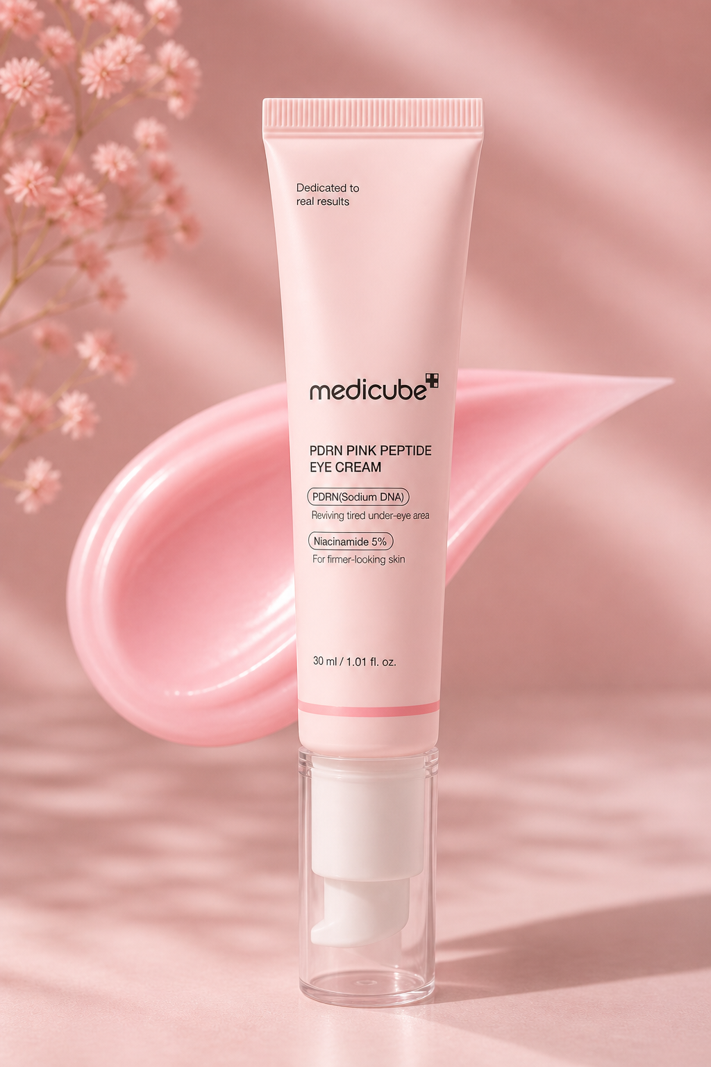 Medicube PDRN Pink Peptide Eye Cream | Hydrating & Firming Eye Care