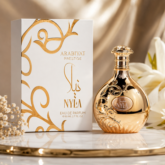 Arabiyat Prestige Nyla Eau de Parfum 80ml | Floral Amber Women's Perfume