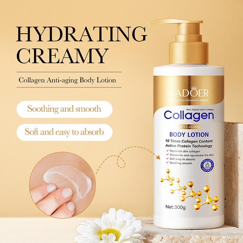SADOER Collagen Body Lotion | Anti-Aging Moisturizing Body Lotion