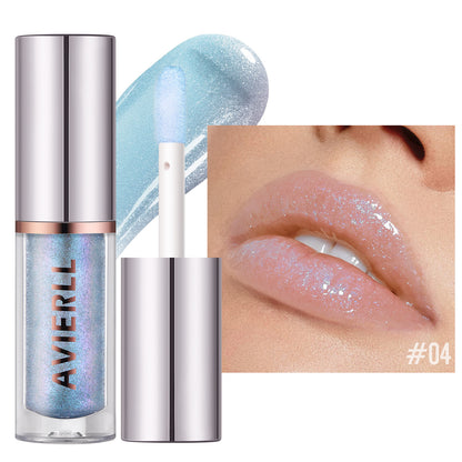 Avierll Glitter Lip Gloss | Hydrating Glitter Lip Gloss