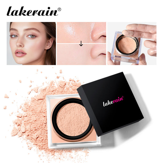 Lakerain Loose Baking & Setting Powder | Long-Lasting Matte Finish (4 Shades)
