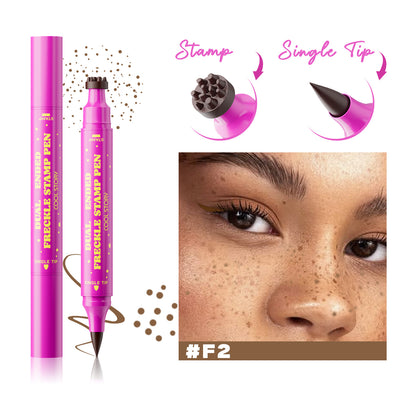 Dual-Ended Freckle Stamp Pen | Natural Faux Freckles & Beauty Mark Pen