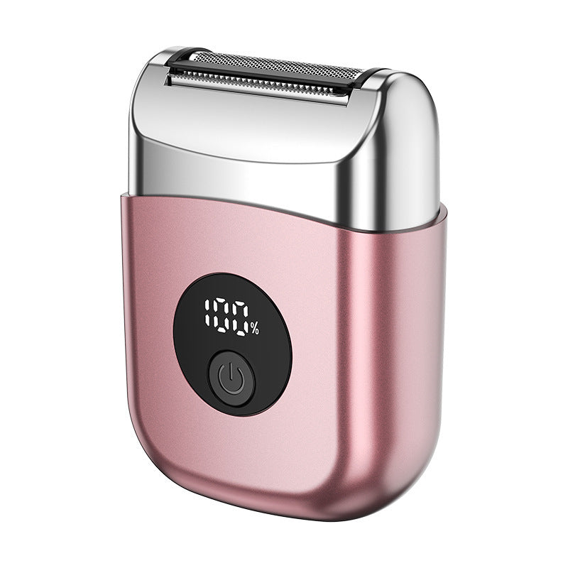 Mini Electric Foil Shaver | Rechargeable Pocket Hair Remover with LED Display