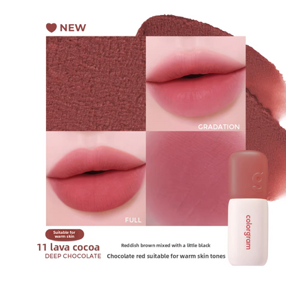 Colour Gram Matte Lip Glaze | Long-Lasting Velvet Matte Lip Colour