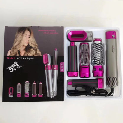 5-in-1 Hot Air Hair Styler & Multi-Styling Kit