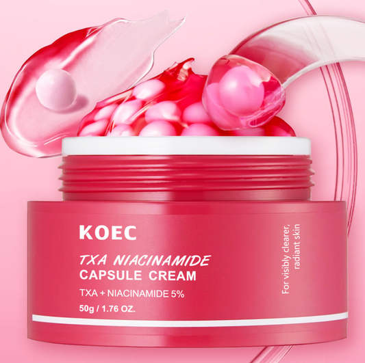 KOEC TXA + Niacinamide Capsule Cream | Brightening & Dark Spot Correcting Moisturizer